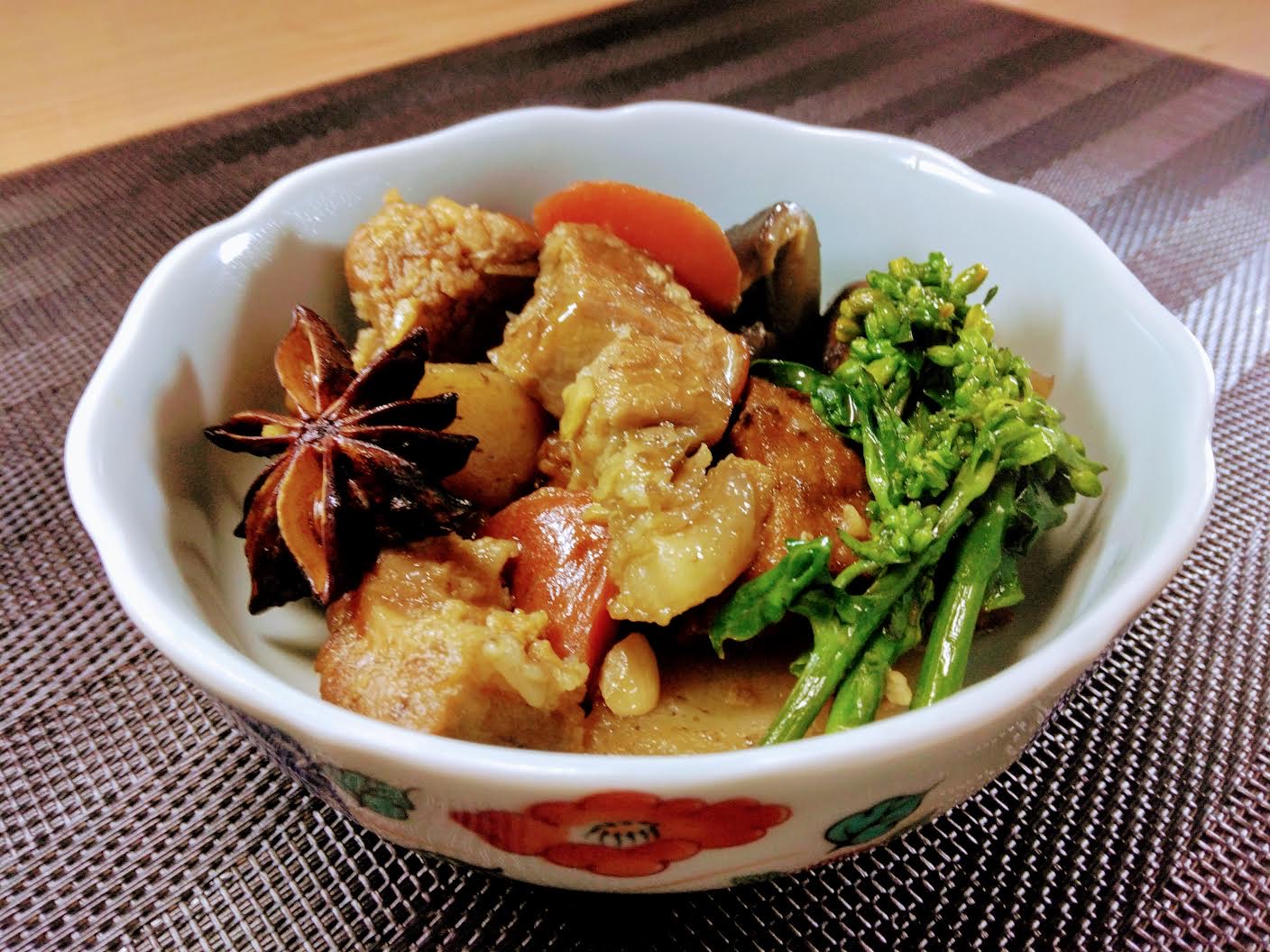 ルーローハン風煮込み